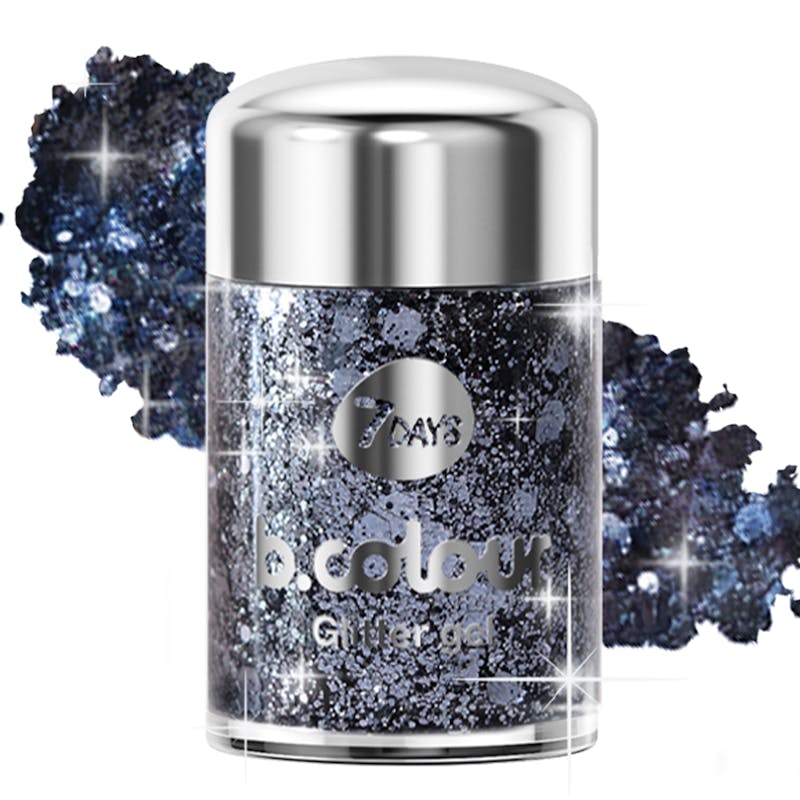 7DAYS B.COLOUR Face & Body Glitter Gel Mini 03 Ghost Bride 10 g