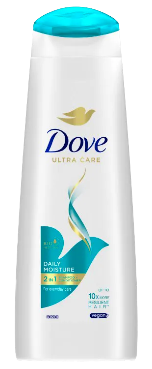Dove 2in1 Daily Moisture Shampoo 400 ml