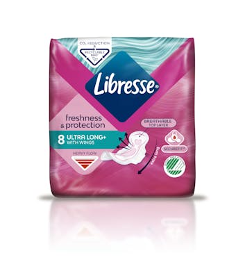 Libresse Ultra Thin Long with Wings 8 kpl
