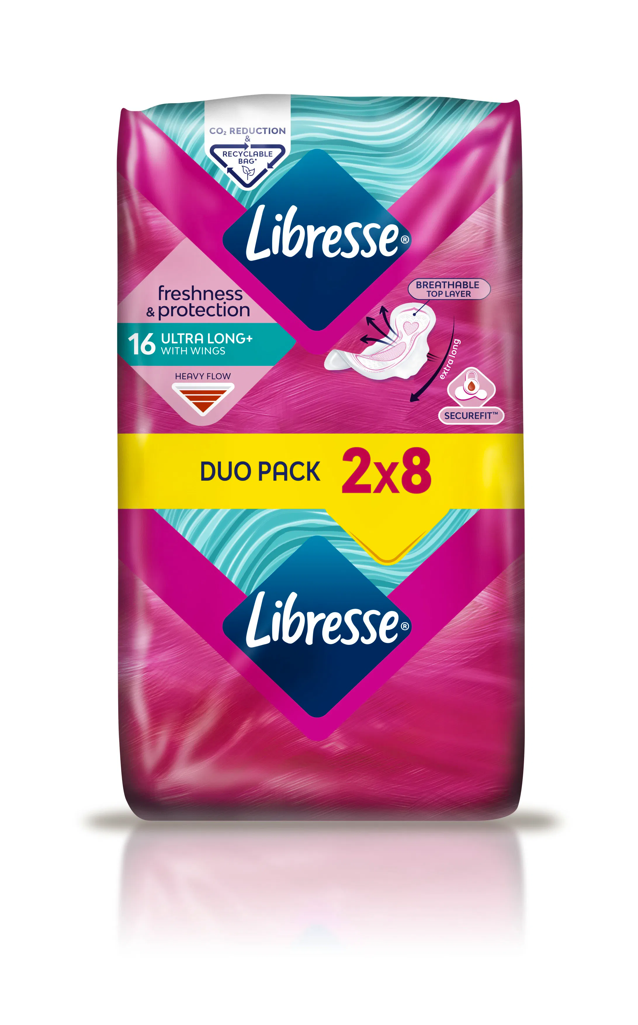 Libresse Ultra Thin Long with Wings Duo 16 pcs