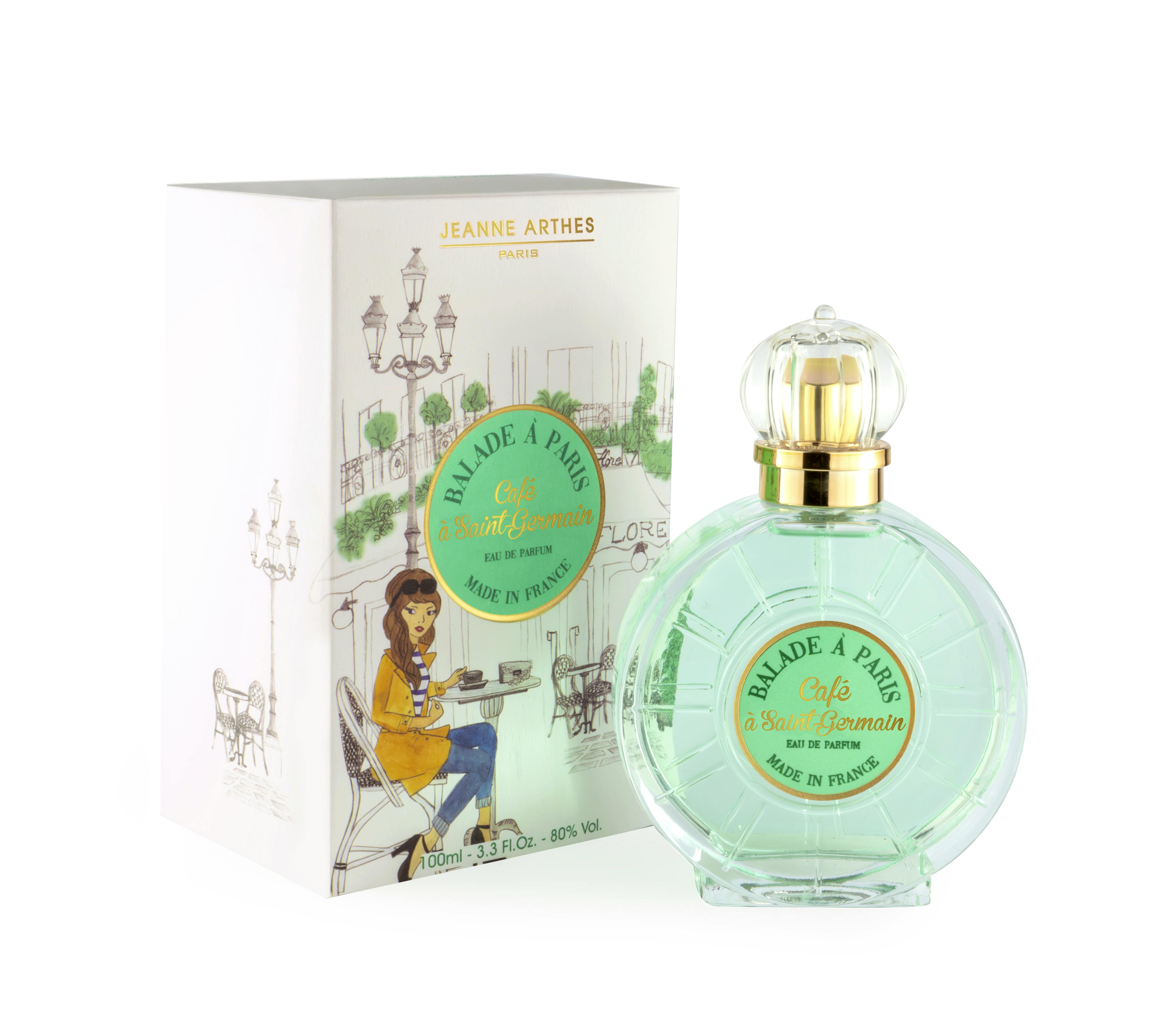 Jeanne Arthes Balade A Paris Café Á Saint Germain EDP 100 ml