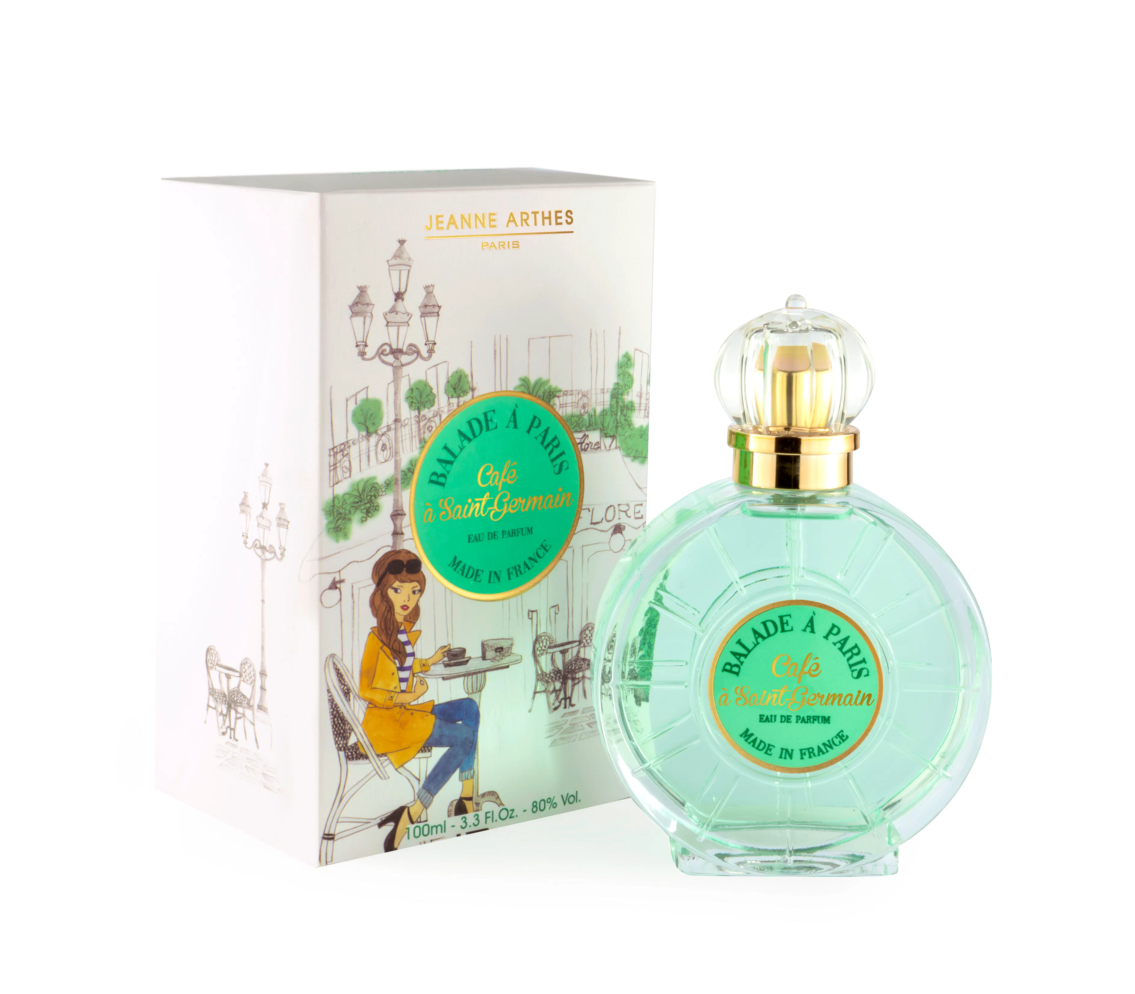 Jeanne Arthes Balade A Paris Caf&eacute; &Aacute; Saint Germain EDP 100 ml
