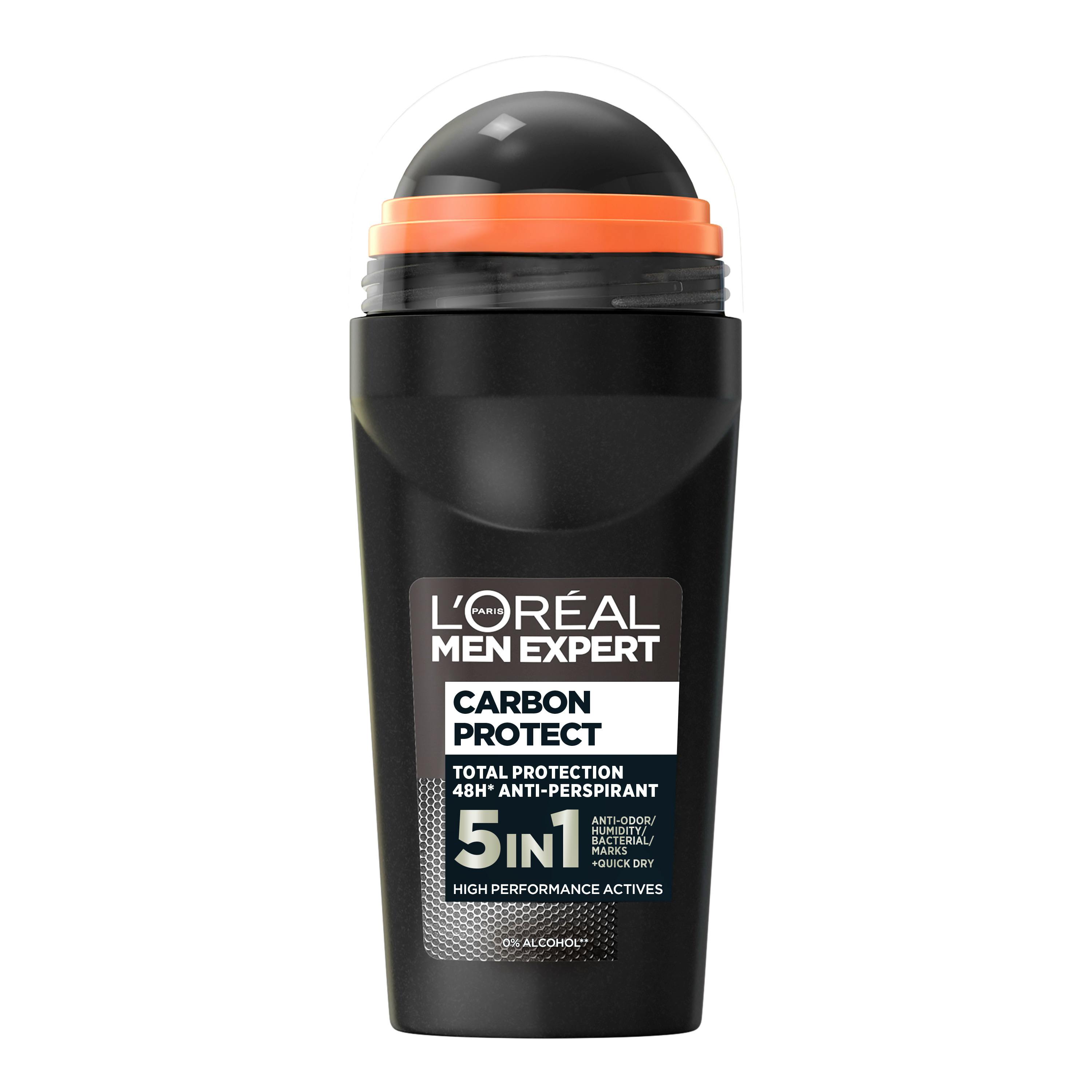 L'Or&eacute;al Paris Men Expert Carbon Protect Total Protection 48H Anti-Perspirant Roll-On 100 ml