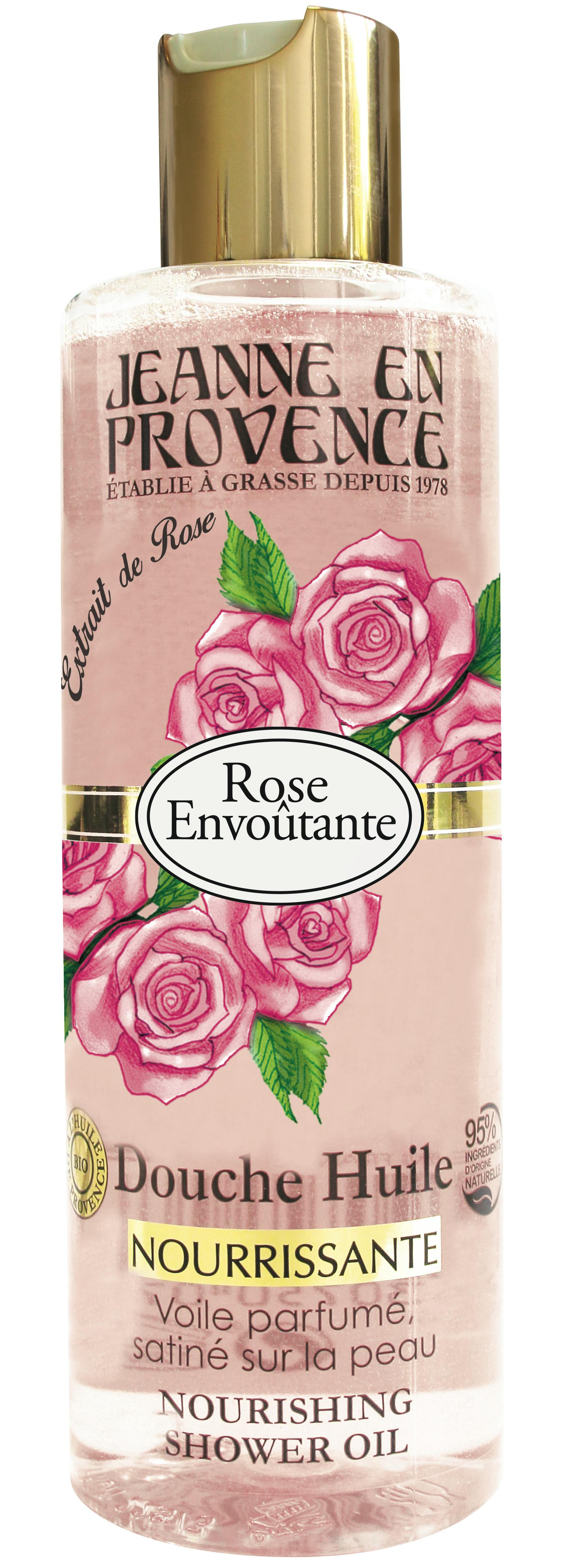 Jeanne en Provence Rose Shower Oil 250 ml