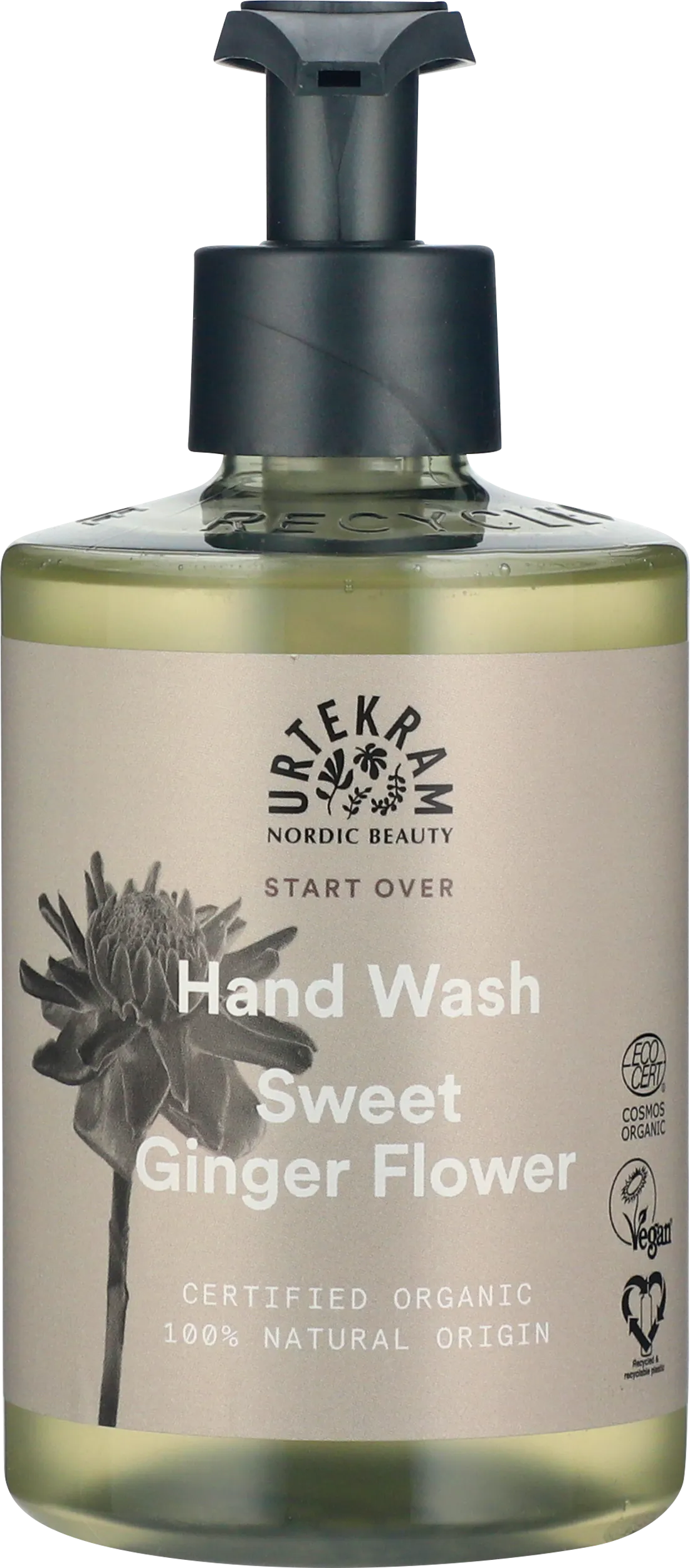 Urtekram Sweet Ginger Flower Start Over Hand Wash 300 ml