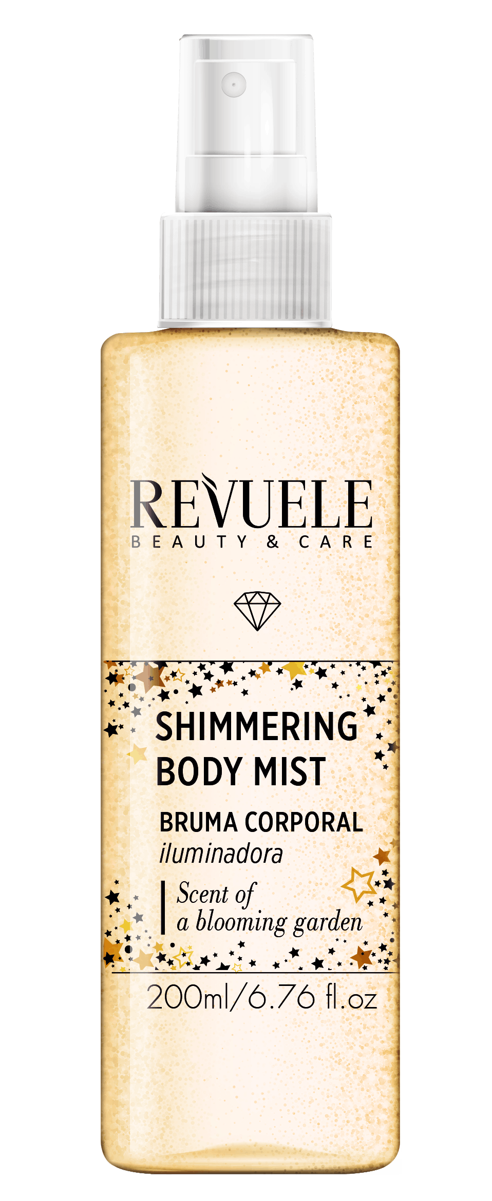 Revuele Gold Shimmering Body Mist 200 ml