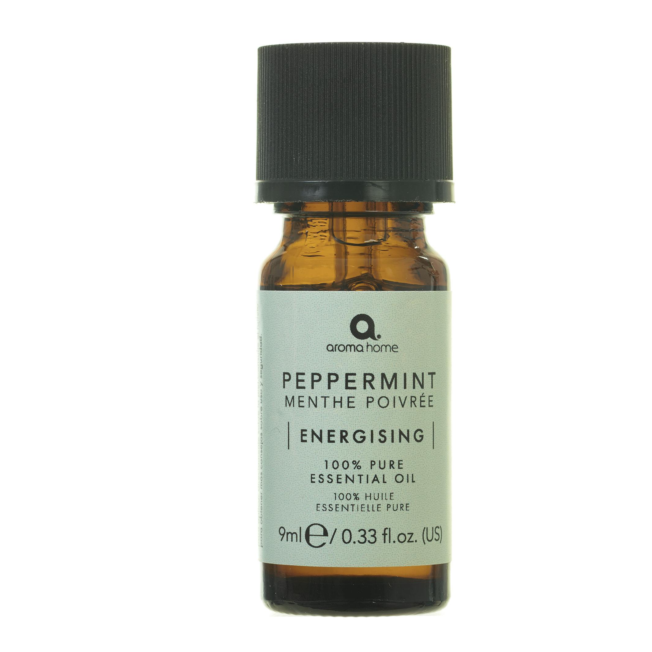 Aroma Home Peppermint Pure Essential Oil 9 ml