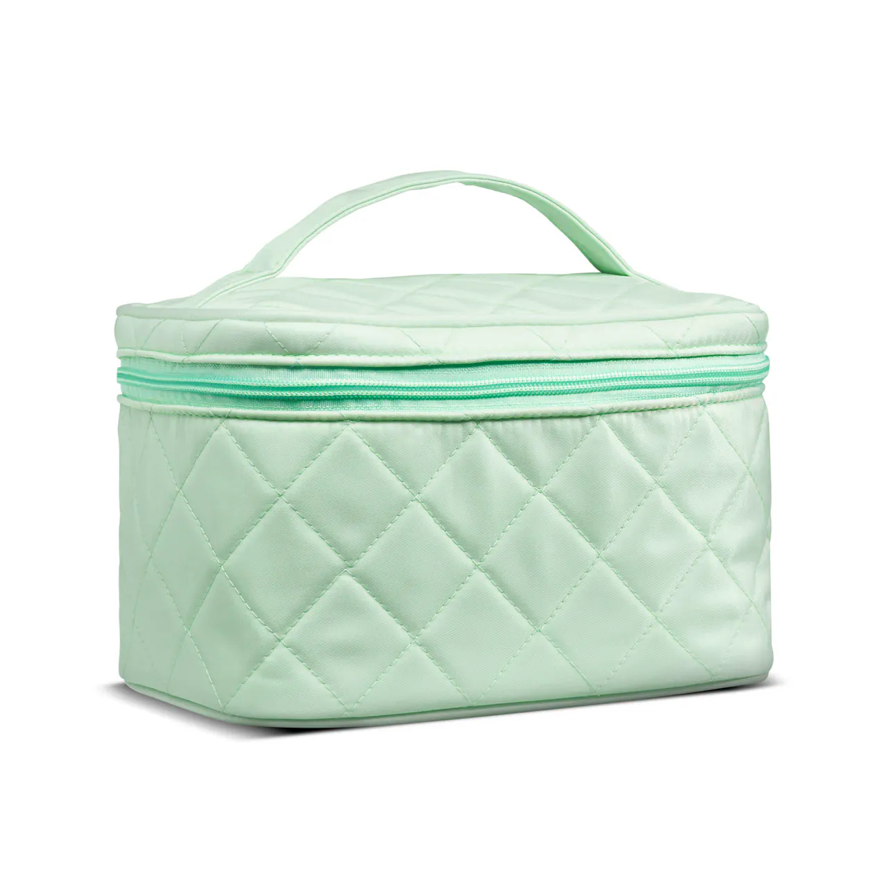 Gillian Jones Beauty Box In Quilted Nylon Green 1 pcs