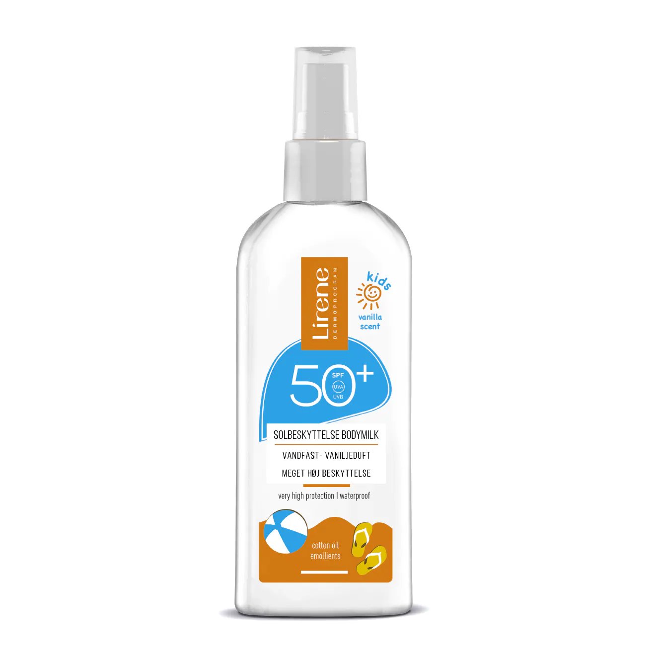 Lirene Emulsion With Vanilla for Kids SPF50 150 ml