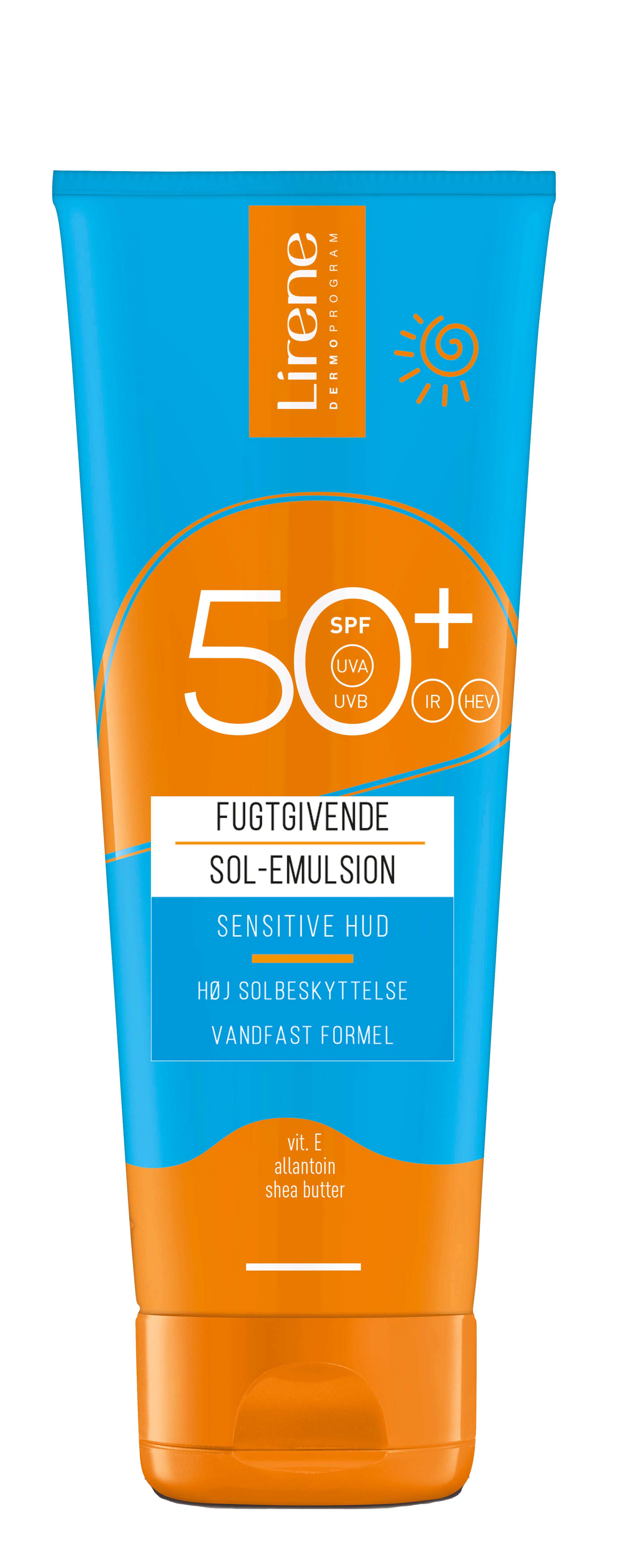 Lirene SPF50 Sun Protection Emulsion 120 ml