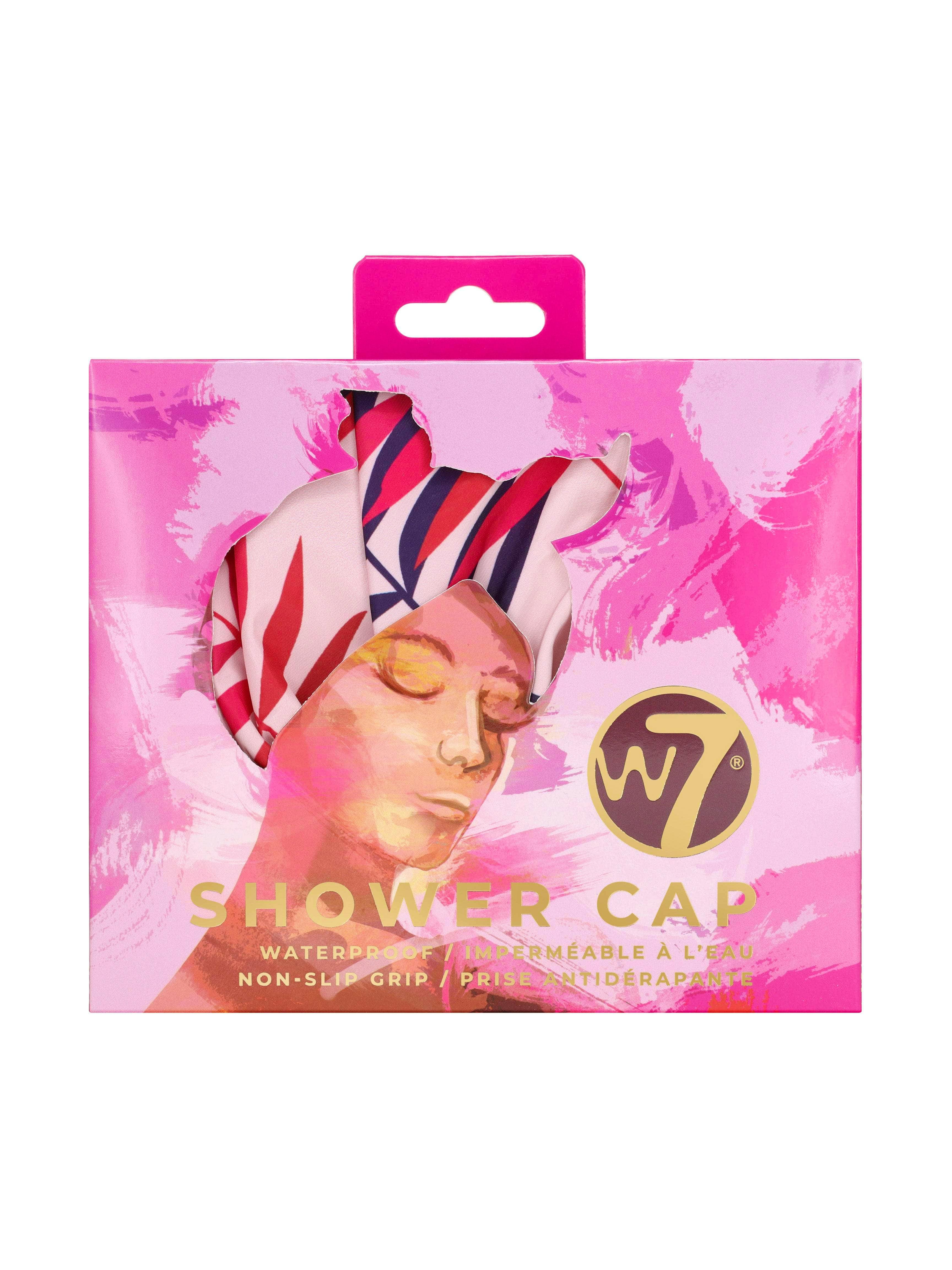 W7 Shower Cap Pink 1 st