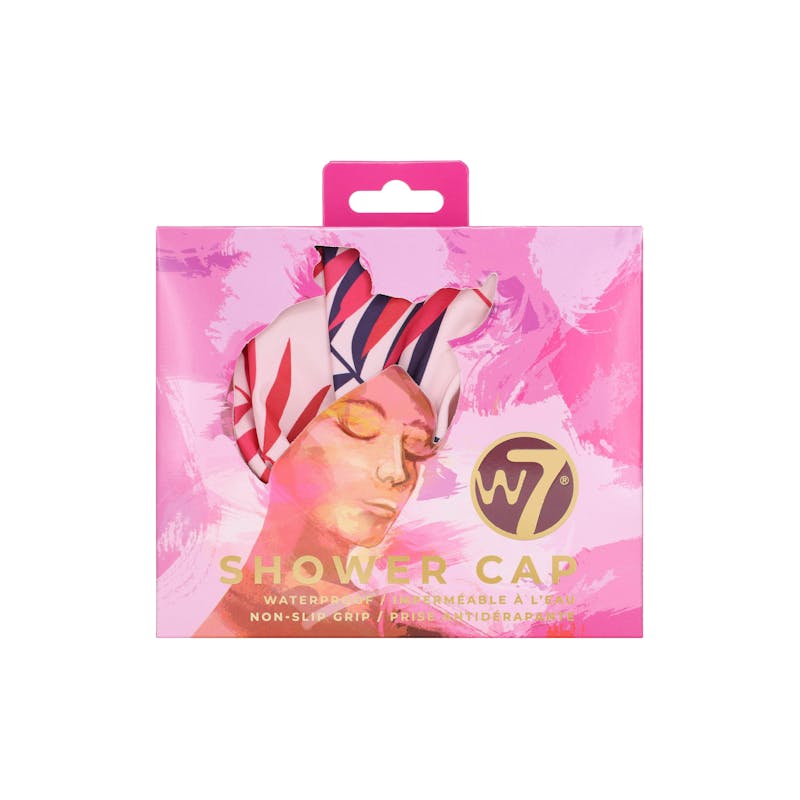 W7 Shower Cap Pink 1 stk