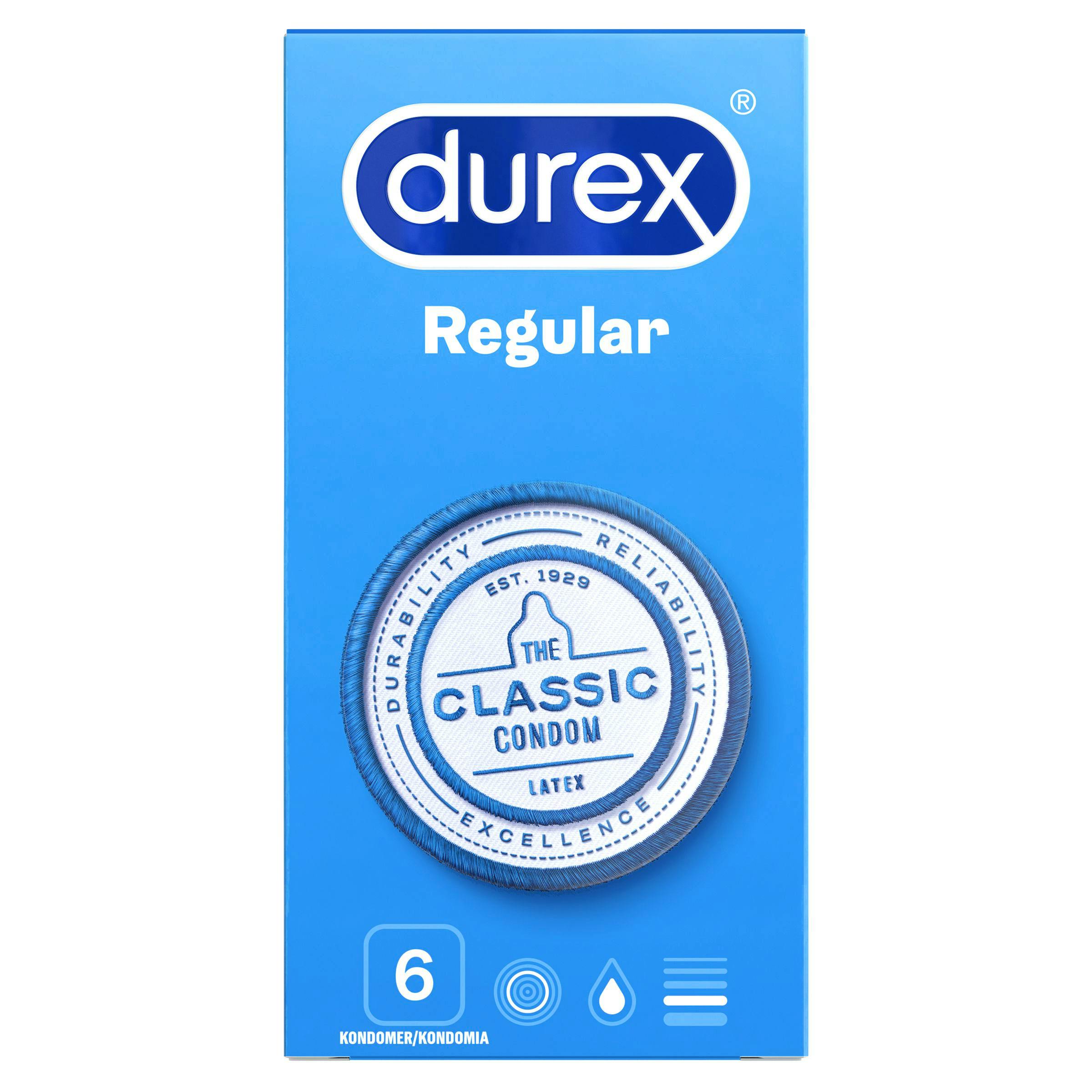 Durex Regular 6 stk