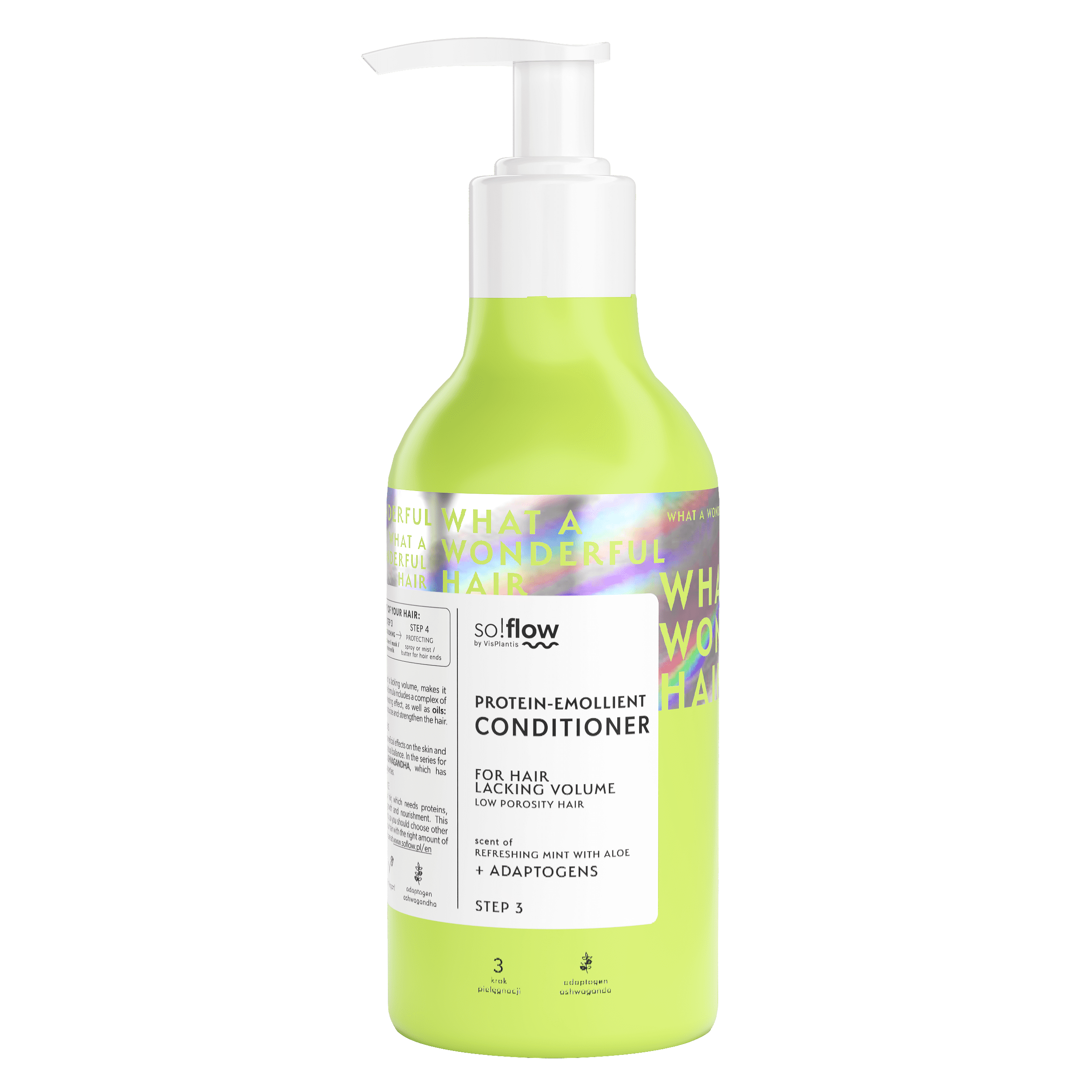 So!Flow Conditioner for low porosity hair, lacking volume 400ml