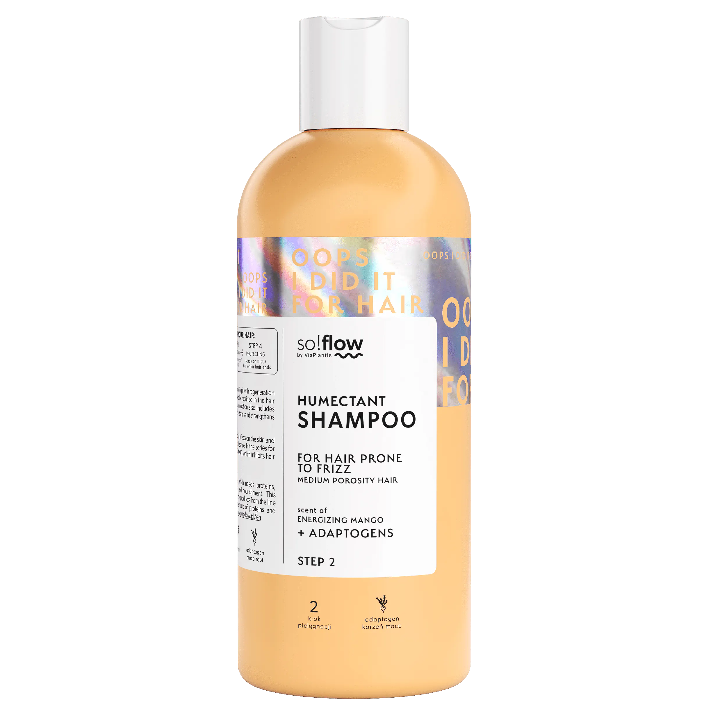 So!Flow Shampoo For Medium Porosity Hair Prone To Frizz 400 ml