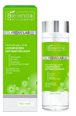 Bielenda Supremelab Supremelab Sebio Derm Normalizing Face Tonic With Antibacterial Complex 200 ml