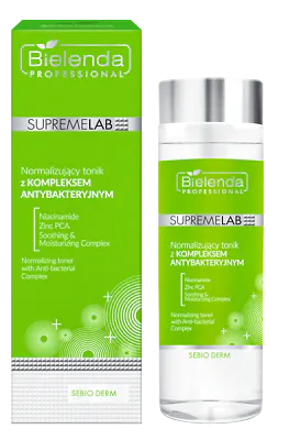 Bielenda Supremelab Supremelab Sebio Derm Normalizing Face Tonic With Antibacterial Complex 200 ml