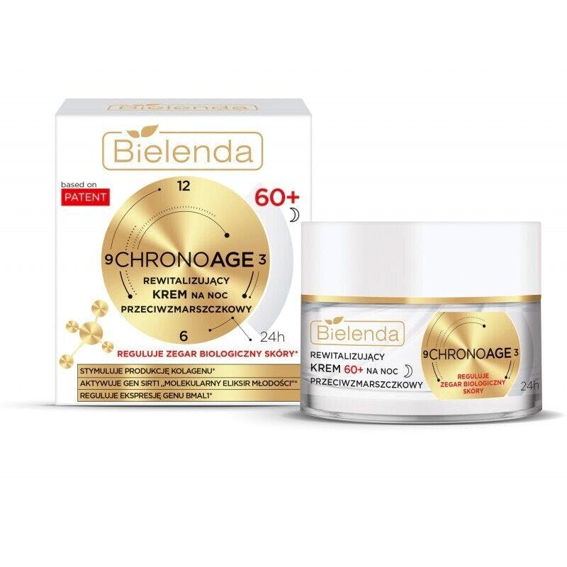 Bielenda Chrono Age 24 H Revitalizing Anti-Wrinkle Night Cream 60+ 50 ml