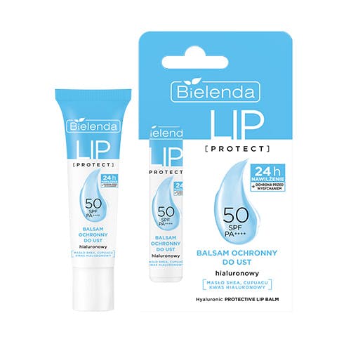 Bielenda Lip Protect Lip Protection Balm SPF50 Hyaluronic 10 g