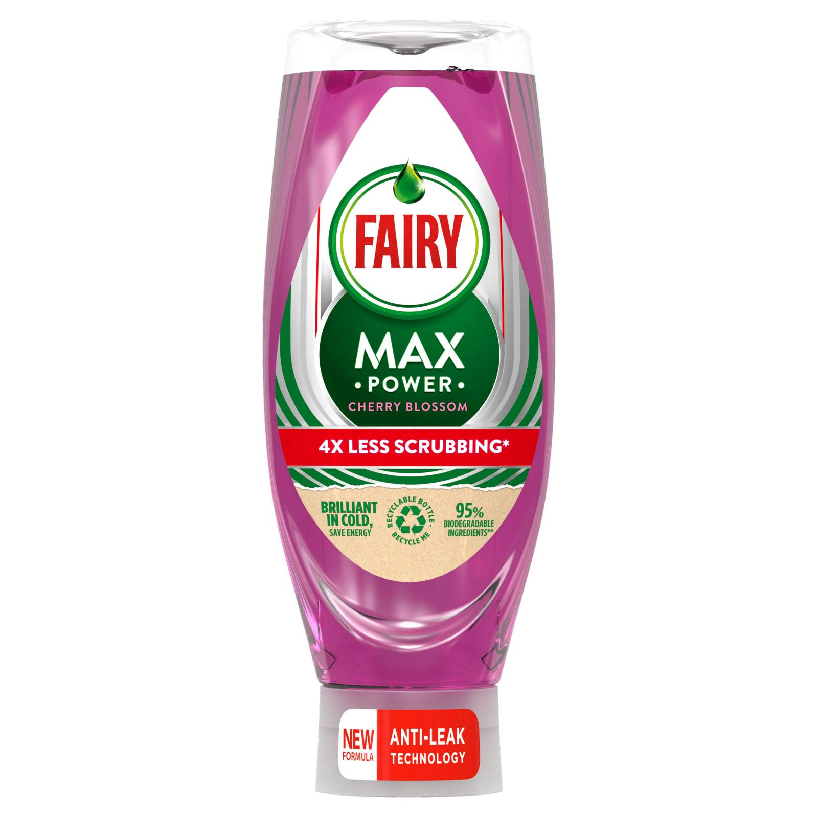 Fairy Liquid Max Power Cherry Blossom 640 ml