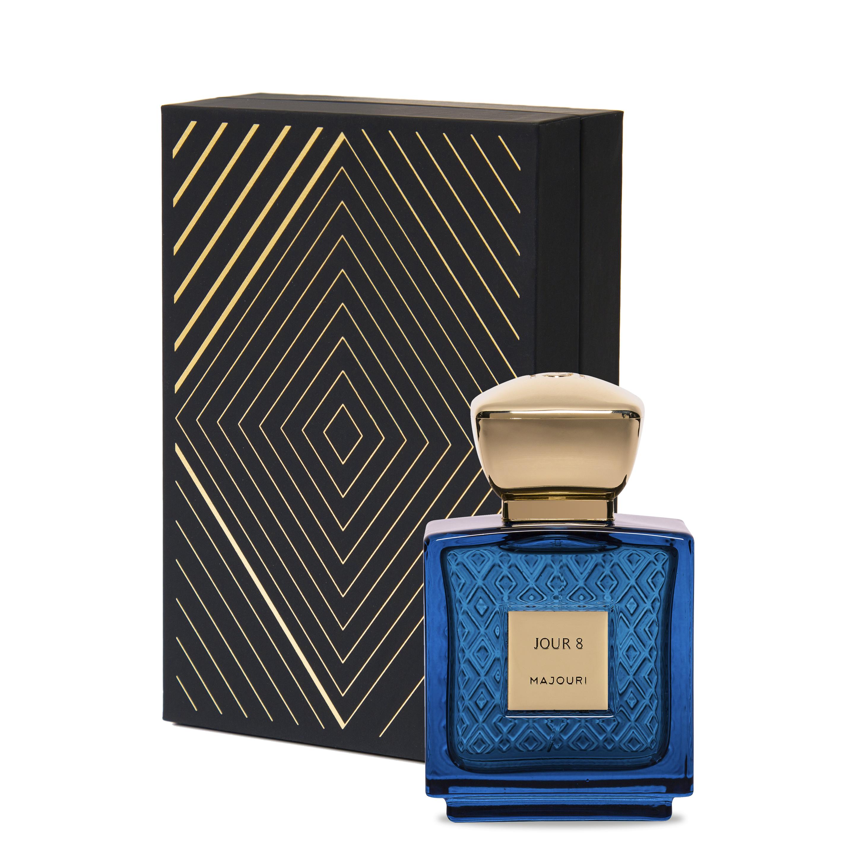 Majouri Jour 8 Perfume in Blue 75 ml