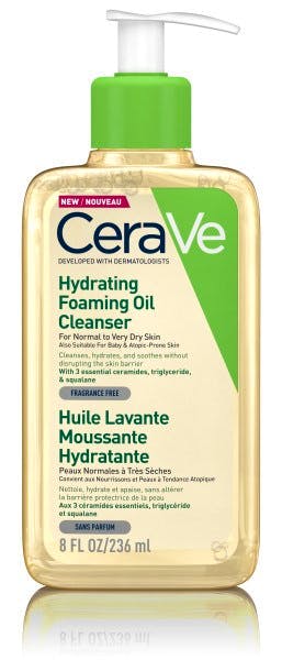 CeraVe Hydrating Foaming Oil Cleanser 236 ml