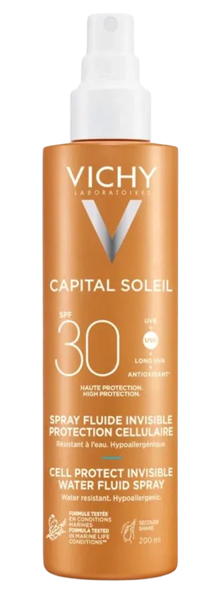 Vichy Capital Soleil Invisible Fluid Spray SPF30+ 200 ml