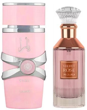 Lattafa Yara & Velvet Rose EDP 100 ml + 100 ml