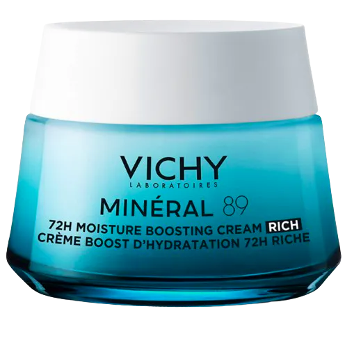 Vichy Mineral 89 72H Moisture Boosting Rich Cream 50 ml