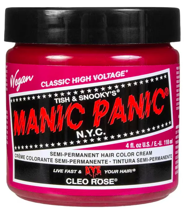Manic Panic Semi-Permanent Hair Color Cream Cleo Rose 118 ml