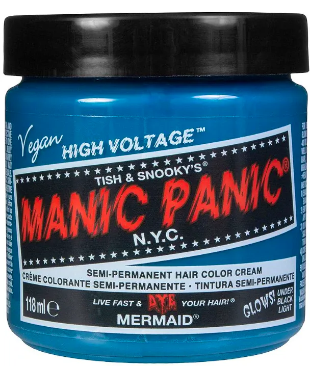 Manic Panic Semi-Permanent Hair Color Cream Mermaid 118 ml