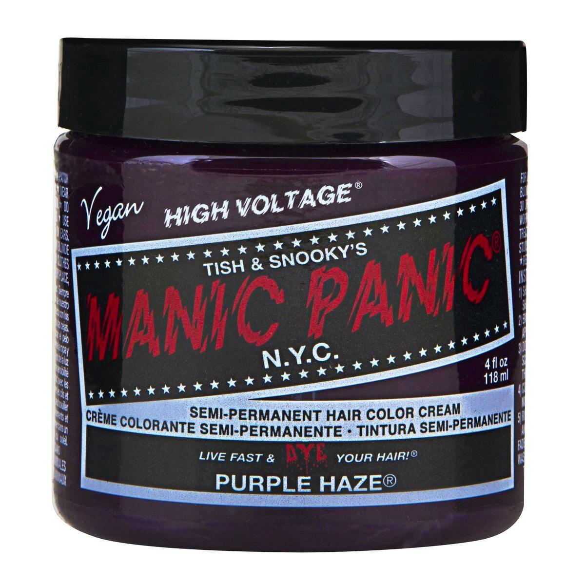 Manic Panic Semi-Permanent Hair Color Cream Purple Haze 118 ml