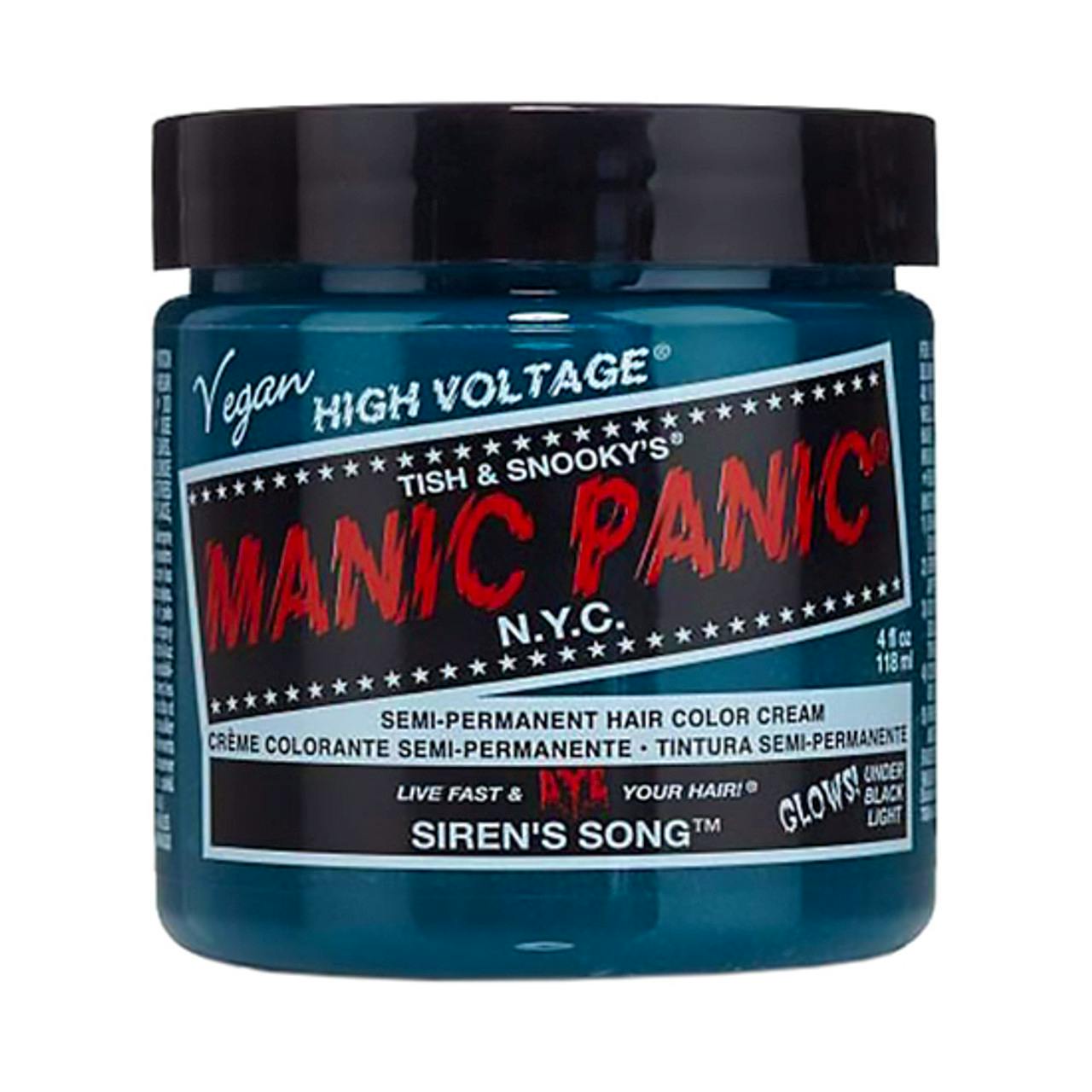 Manic Panic Semi-Permanent Hair Color Cream Siren's Song 118 ml