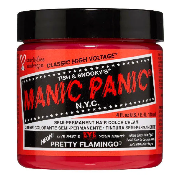 Manic Panic Semi-Permanent Hair Color Cream Pretty Flamingo 118 ml