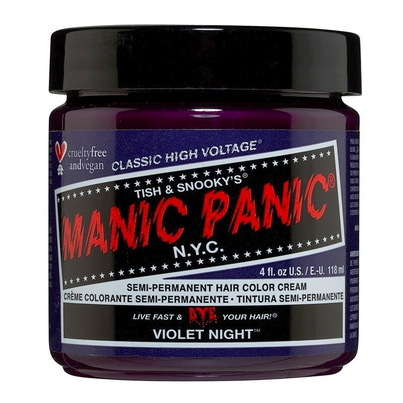Manic Panic Semi-Permanent Hair Color Cream Violet Night 118 ml