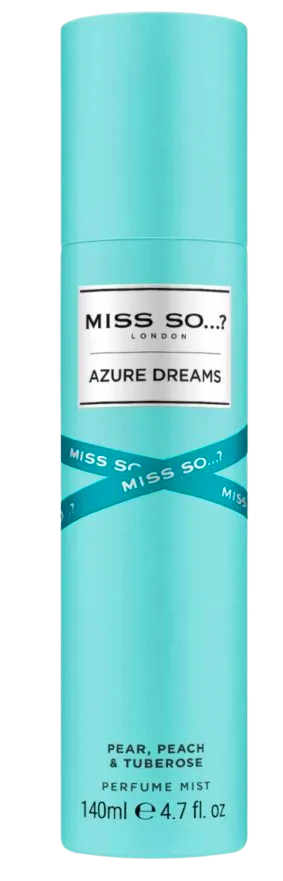 Miss So...? Azure Dreams Perfume Mist 140 ml
