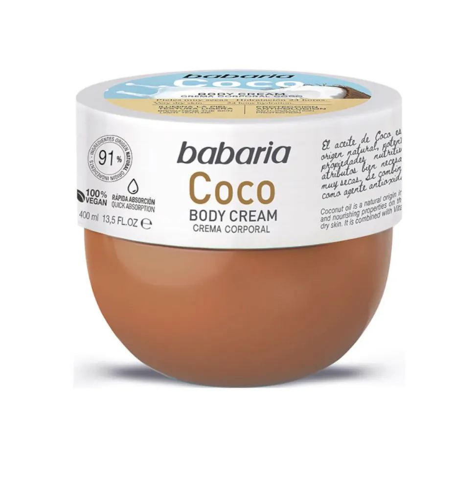 Babaria Coconut Body Cream 400 ml