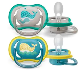 Philips Avent SCF349/24 Ultra Air Pacifier 18M Green/Yellow 2 pcs