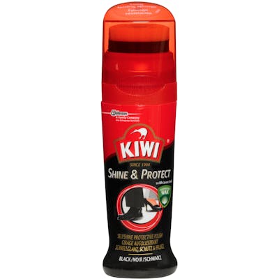 Kiwi Shine &amp; Protect Svart 75 ml