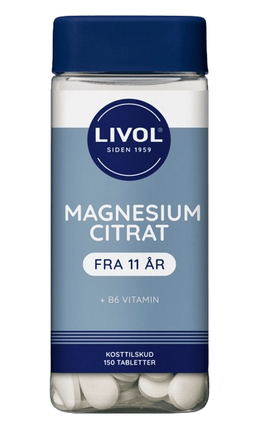 Livol Mono Normal MagnesiumCitrat 150 stk