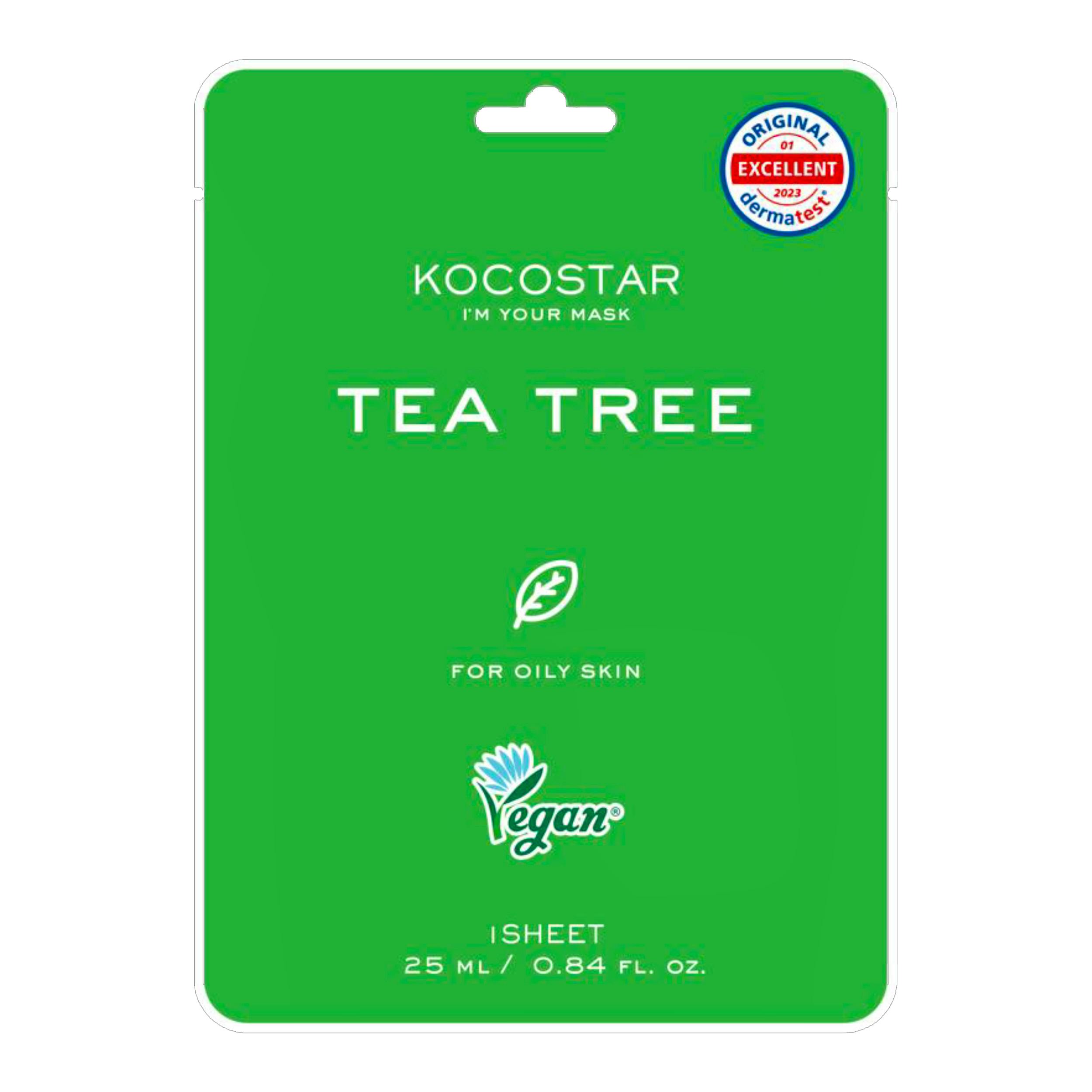 KOCOSTAR Tea Tree Mask Sheet 1 st