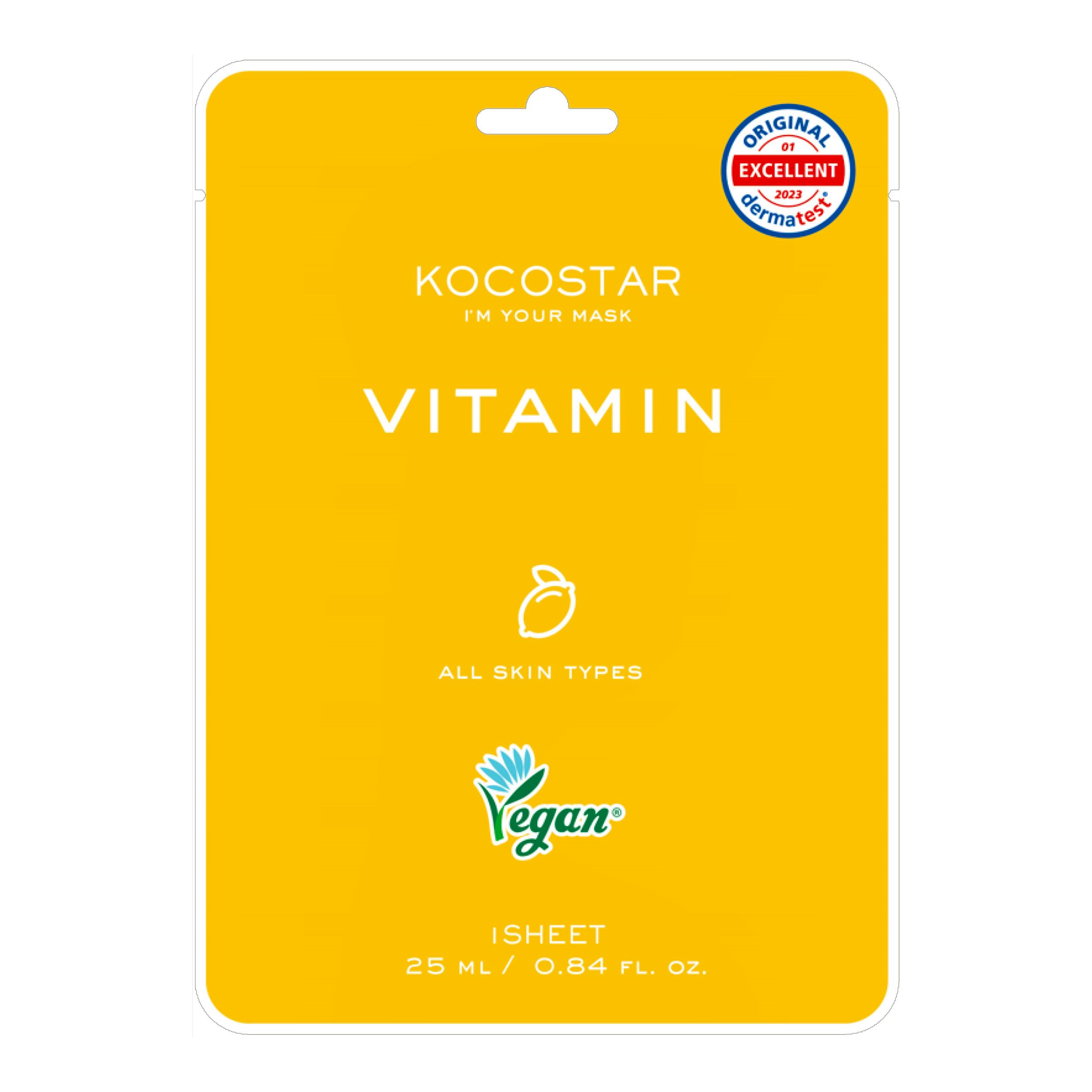 KOCOSTAR Vitamin Mask Sheet 1 st