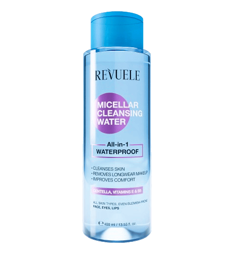 Revuele Micellar Cleansing Water All-in-1 Waterproof 400 ml
