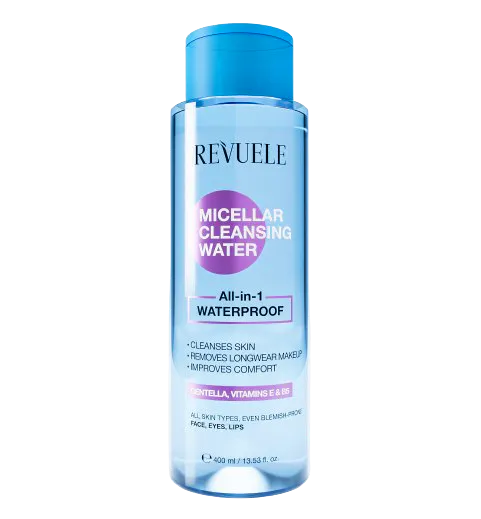Revuele Micellar Cleansing Water All-in-1 Waterproof 400 ml