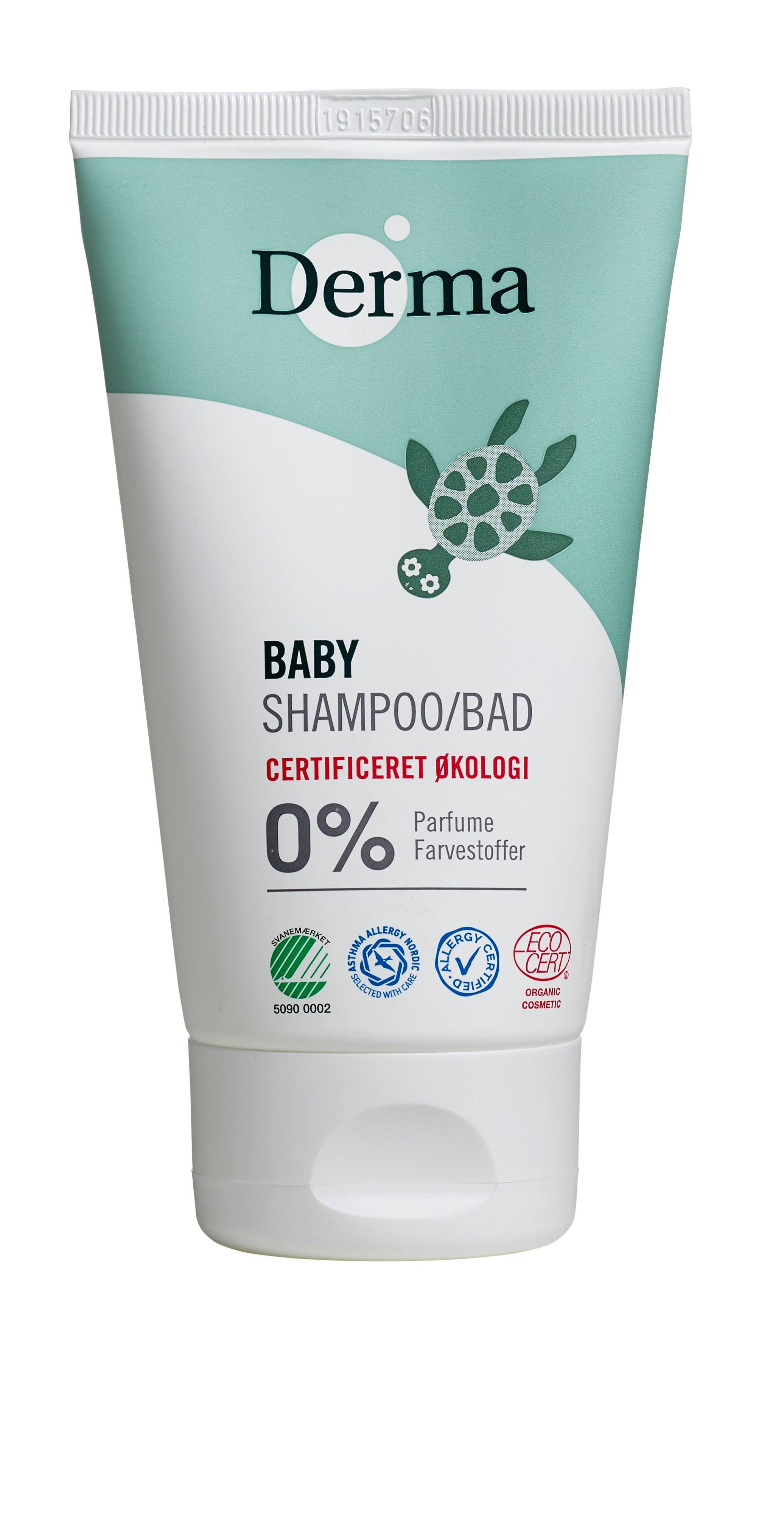Salg Acquiesce jury Derma Eco Baby Shampoo & Bad 150 ml - 25.95 kr