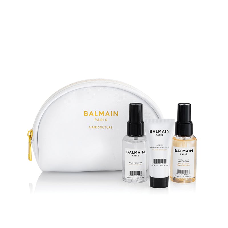 Balmain White Cosmetic Styling Bag 50 ml + 50 ml + 20 ml