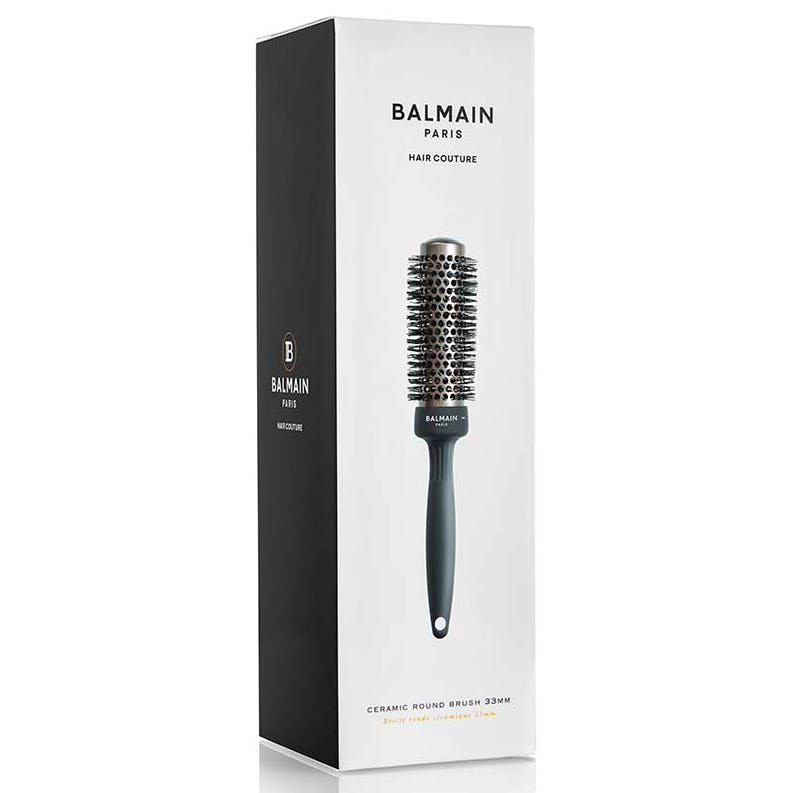 Balmain Professional Ceramic Round Brush 33mm Black 1 st