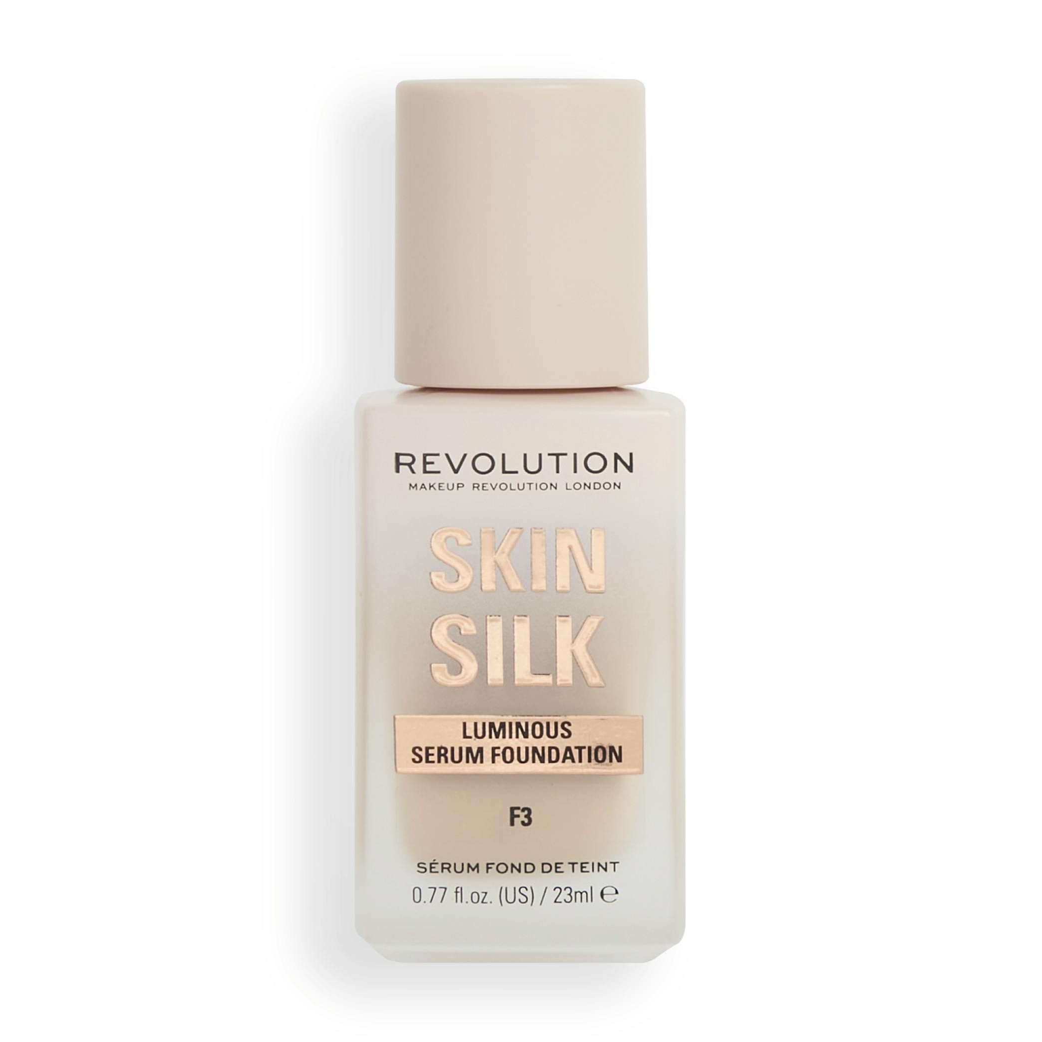 Revolution Skin Silk Serum Foundation F3 23 ml