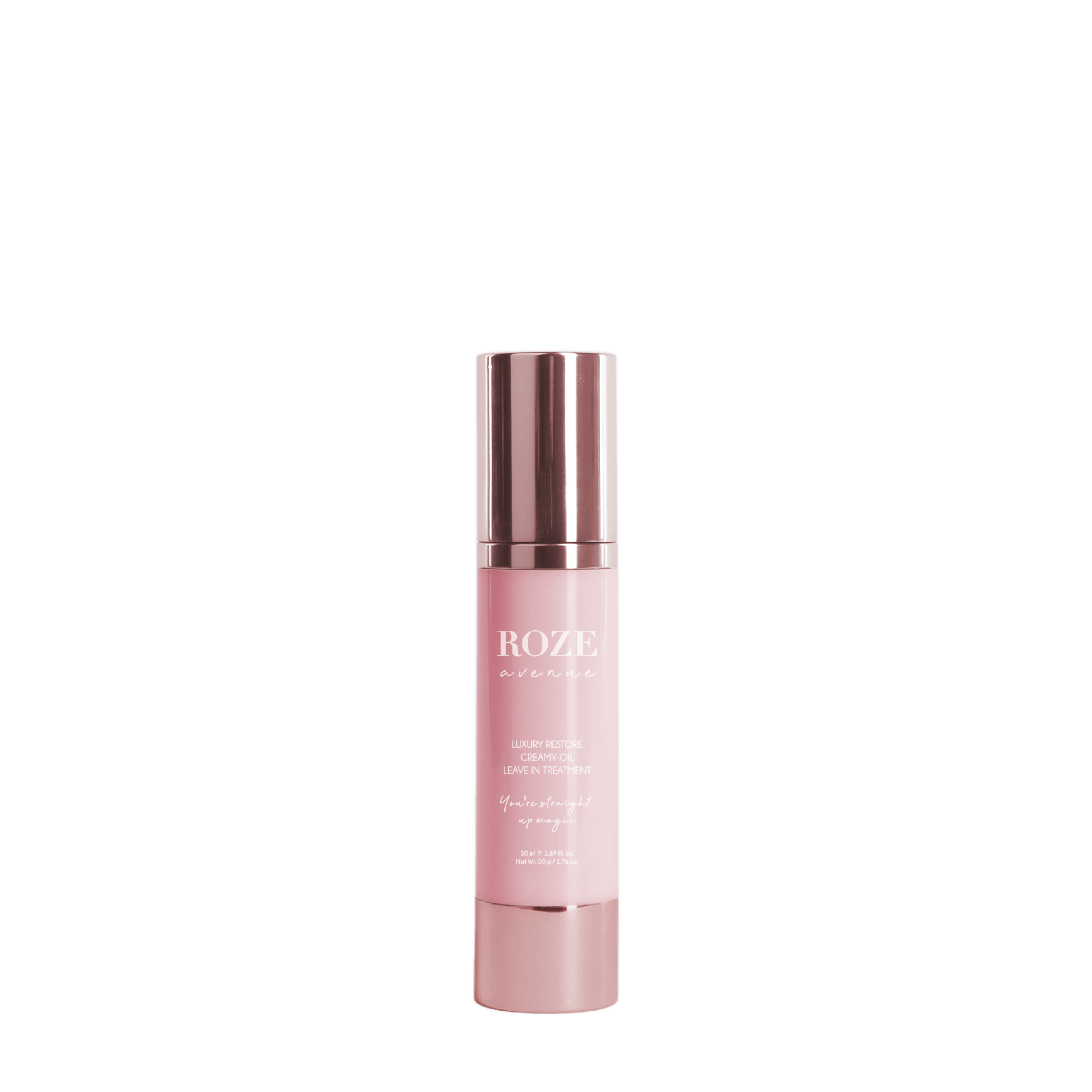 Luxury Restore Creamy Oil Leave In Ttreatment Travel Size 50 Ml Fra Roze Avenue