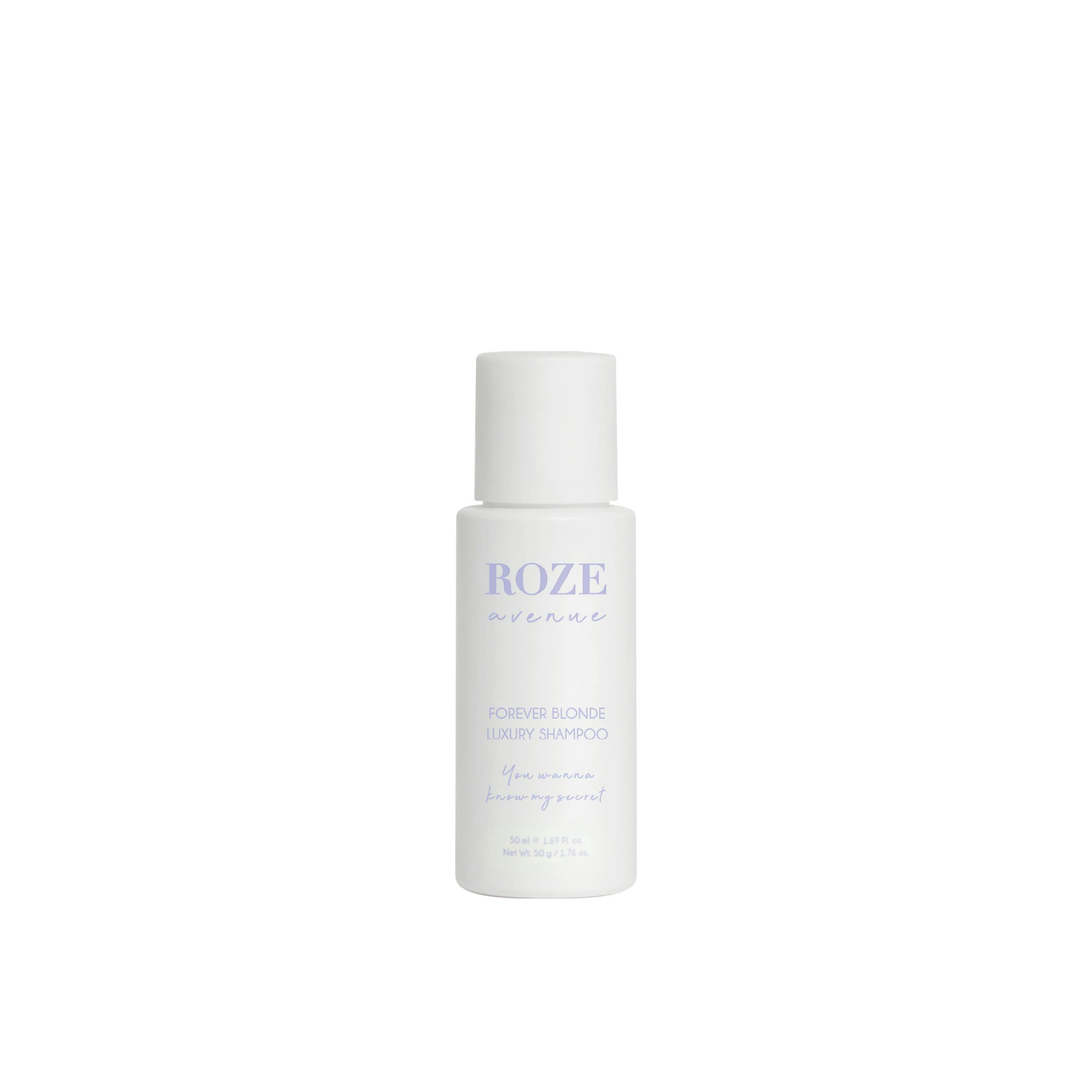 Forever Blonde Luxury Shampoo Travel Size 50 Ml Fra Roze Avenue